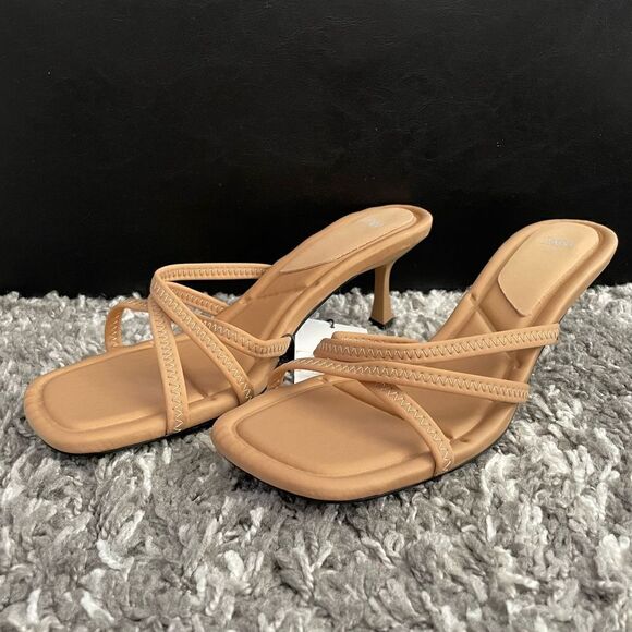 NWT Zara Athletic Heeled Sandals - Picture 4 of 11